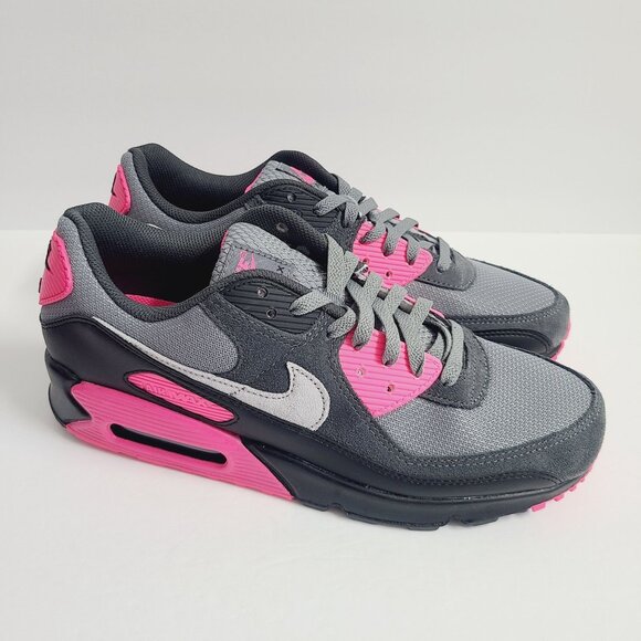 NEW Nike Air Max 90 Shoes DM0029-010 Size 11.5 Cool Gray Pink Black main image 5
